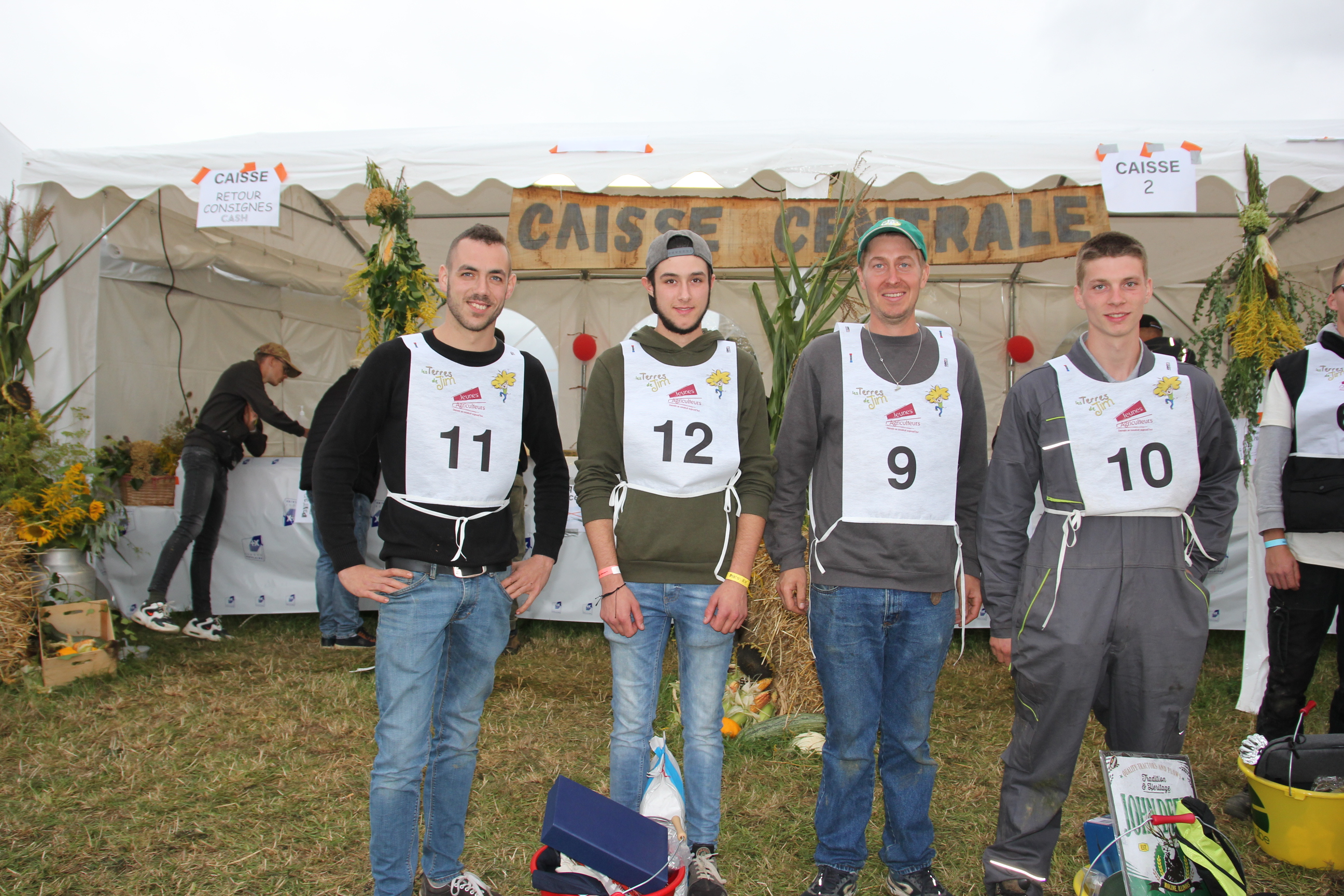 Podium labour à plat, de g. à d. : Antoine Lorain (quatrième, 51,87 points), Benoît Dorbach (troisième, 58,62 points), Jérémy Risse (premier, 78,62 points), Victor Duchaux (deuxième, 75,87 points).Photo : P.Divoux