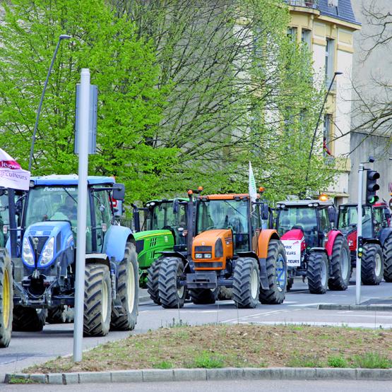 La capitale européenne reçoit aujourd’hui les tracteurs des départements du Grand Est. Le syndicalisme majoritaire juge irrecevables les propositions de réforme de la Pac. Photo : DR