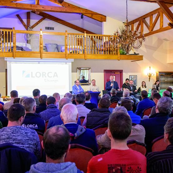 L’assemblée générale du groupe spécialisé bovin de Lorca a connu un grand succès avec plus de 100 participants à Condé-Northen le 20 novembre. Photo Lorca