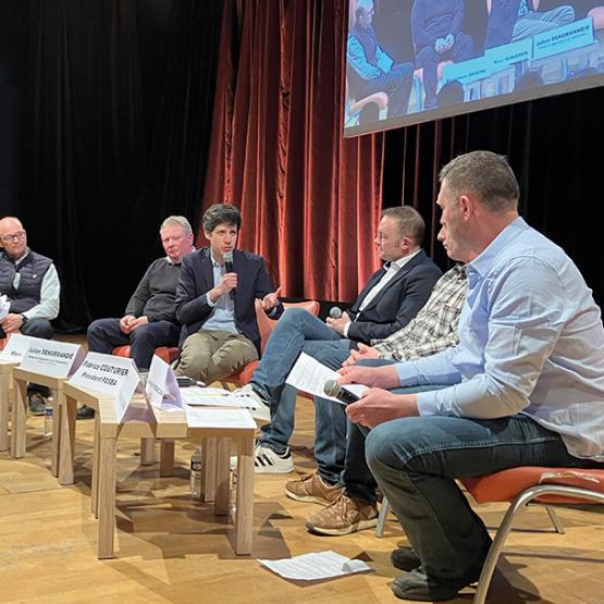 Julien Denormandie, «nous sommes en haut de cycle, et c’est précisément parce que nous sommes en haut de cycle qu’il faut contractualiser de manière pluriannuelle en viande bovine». Photo Pierre Divoux