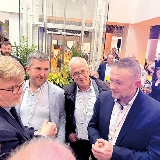 Fabrice Couturier, président de la Frsea Grand Est : «Chaque occasion de rencontrer le Ministre doit être mise à profit pour porter les doléances de notre profession». Photo C. Niedercorn