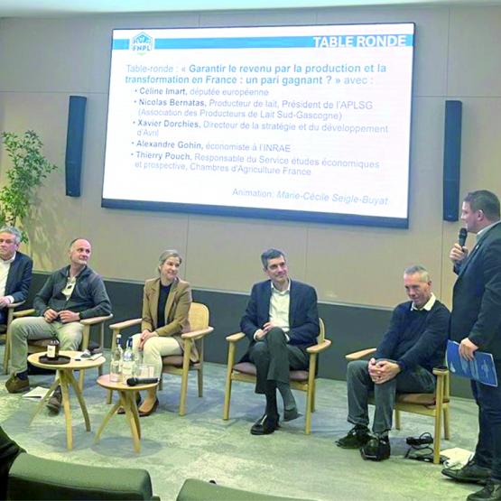 Pour Céline Imart propose «l’agriculteur doit avoir une assurance sur la transparence du prix qu’on va lui payer, et une visibilité à moyen terme». Photo DR