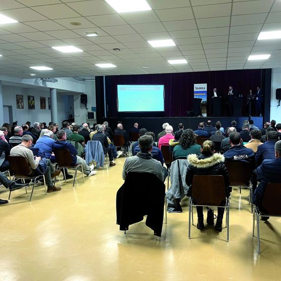 Les présidents de la section élevage et du Groupe Lorca véhiculent un message optimiste quant à l’avenir de l’élevage en Moselle. Photo YD