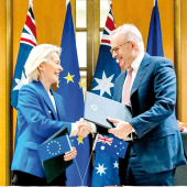 L’accord Ue-Australie prévoit en outre l’ouverture d’un contingent de 25.000 tonnes de viande ovine australienne issue d’animaux nourris à l’herbe. Photo DR