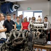 Le campus agricole de Courcelles-Chaussy dispose d’outils performants pour assurer ses formations en agroéquipement. Photo Cédric Coillot