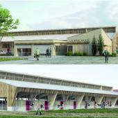 La nouvelle ferme la Marchande a été réfléchie pour répondre aux attentes et aux besoins de l’agriculture de demain. Photo Epl Château-Salins