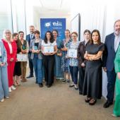 Plusieurs initiatives ont été récompensées à l’occasion de cette seconde remise de prix. Photo Justien Joris