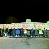 Le choix des cibles des Jeunes Agriculteurs de Moselle, repartis en action le 22 octobre, fait écho à la mobilisation de l’hiver dernier. Photo DR
