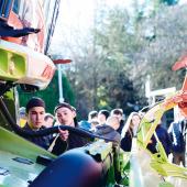 Exposés sur la ferme du Campus, les matériels agricoles feront l’objet de démonstrations assurées par les élèves en bac professionnel Agroéquipement. Photo DR