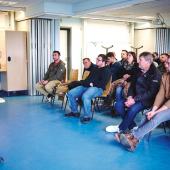 Plus de quatre-vingts maîtres d’apprentissage se sont réunis au Cfa de Courcelles-Chaussy pour une journée d’échanges et de formation. Photo S. Galonnier