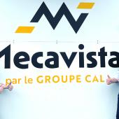 Pierre-Antoine Ferru, DG du groupe CAL et Olivier Didelot, DG de Mecavista, ont levé le voile sur les nouvelles marques. Photo DR