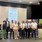 La Région Grand Est a mis à profit la réunion d’un comité stratégique et le cadre du lycée agricole de Château-Salins pour cette nouvelle étape de développement du programme Ambition Éleveurs.  Photo Pierre Divoux