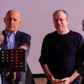 De g. à d. : Huguette Boissonnat, Dominique Potier, Geoffrey Génimel, et Chaynesse Khirouni.