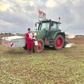Avec 245,37 points dans la finale nationale de labour à plat, Victor Duchaux devient le troisième Mosellan champion de France. Photo DR