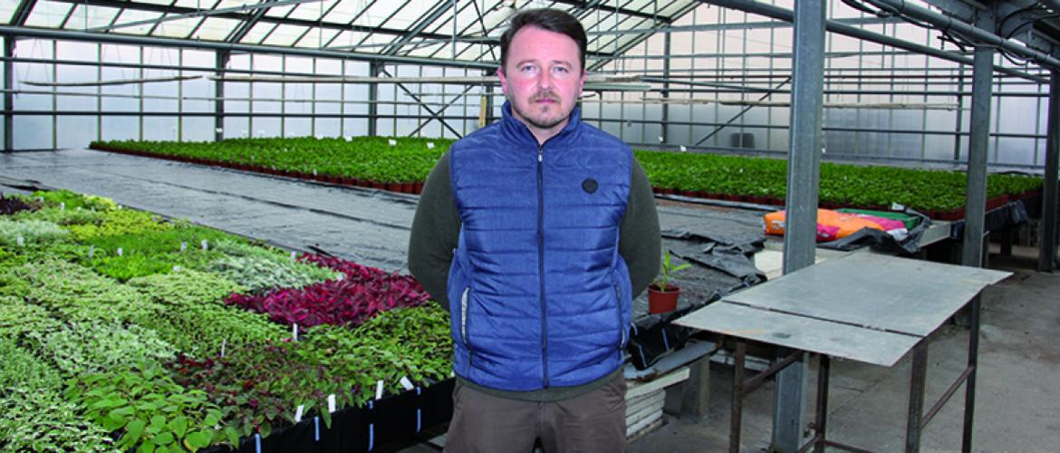 Nicolas Schmelz estime que «l’ouverture des horticulteurs durant le confinement répondait à un vrai besoin de la clientèle». Photo : C.Coillot