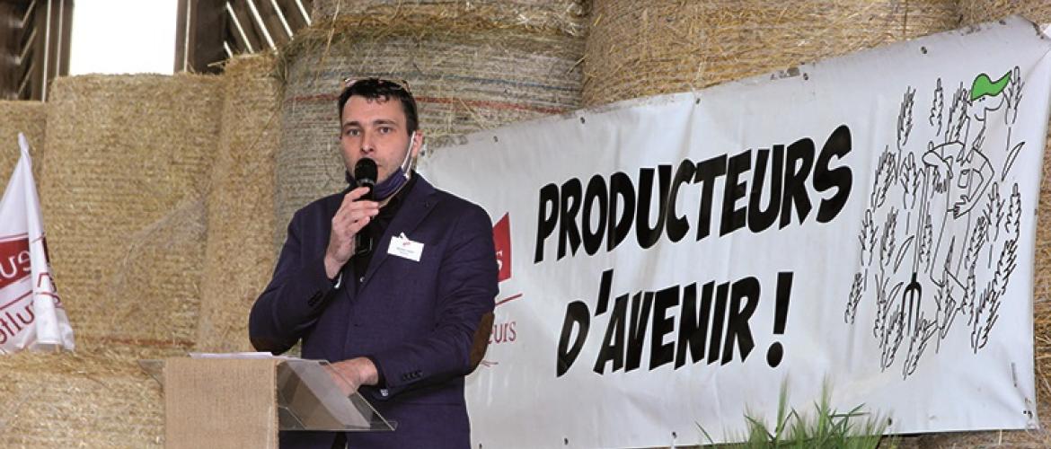 Dans les débats sur le renouvellement des générations, Germain Bach attend une définition de l’actif agricole et le doublement du budget de la Pac consacré à l’installation. Photo : P.Divoux