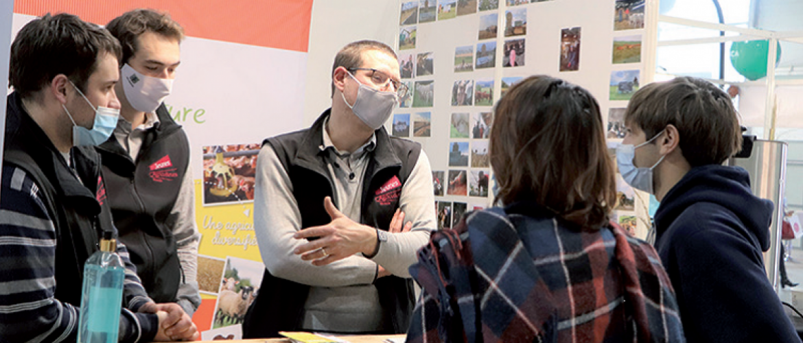 Les Jeunes Agriculteurs de Moselle seront présents les 27, 28 et 29 octobre au cœur de ce salon Agrimax, sur le stand commun Fdsea-Ja dans le Hall A. Photo : Louise COLIN