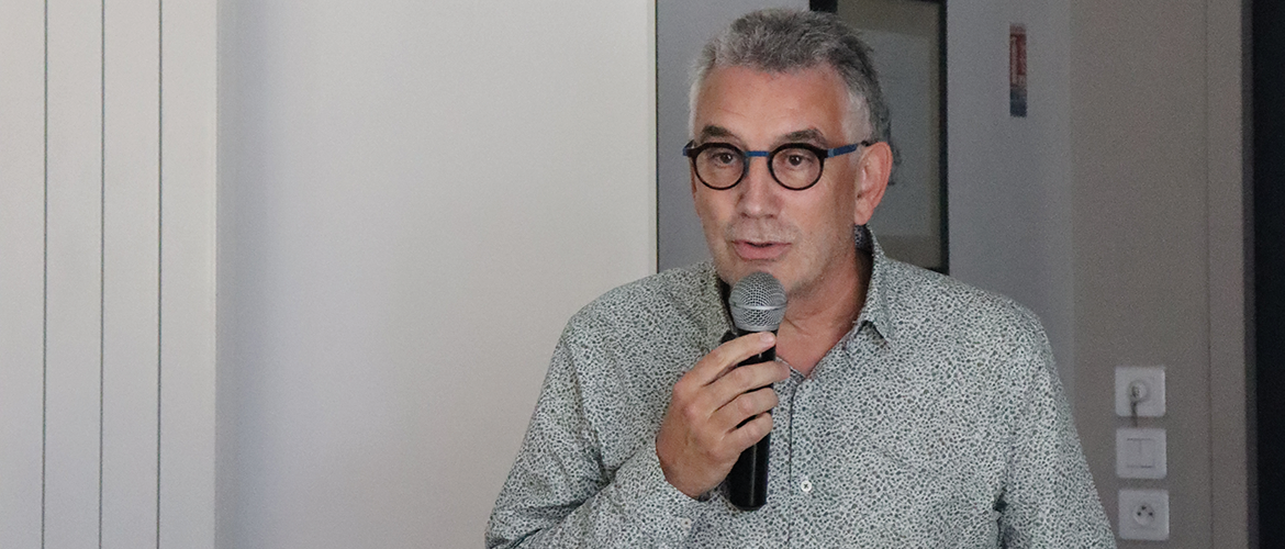 Jean-Philippe PUIG, a dirigé le groupe Avril pendant quatorze ans. Son expérience lui a permis de partager le contexte et les enjeux actuels de la filière oléoprotéagineux. © Marion FALIBOIS