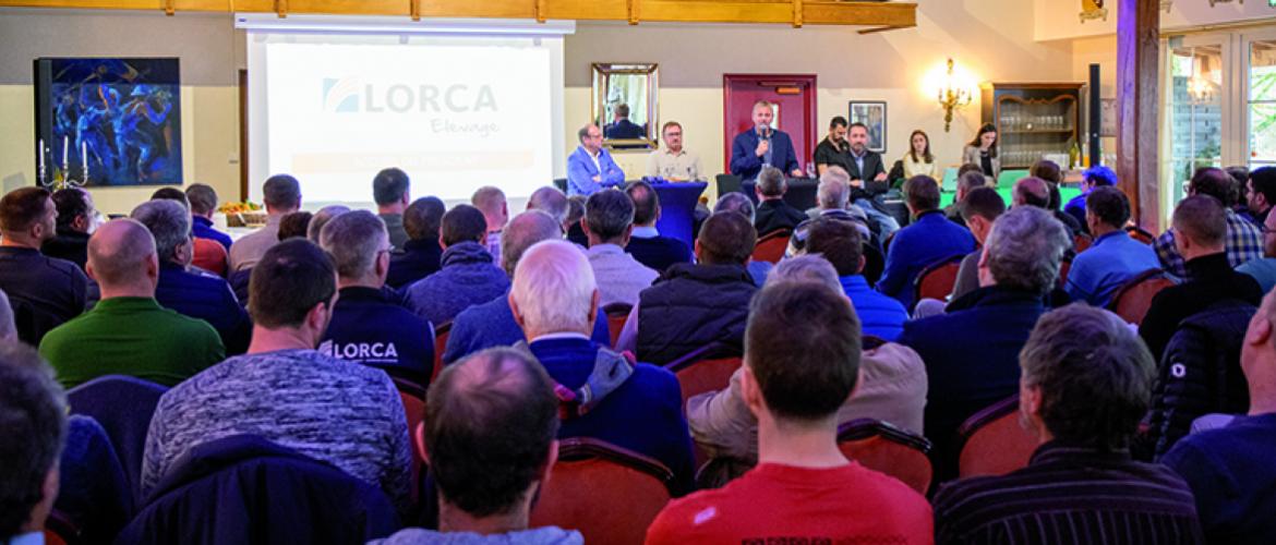 L’assemblée générale du groupe spécialisé bovin de Lorca a connu un grand succès avec plus de 100 participants à Condé-Northen le 20 novembre. Photo Lorca