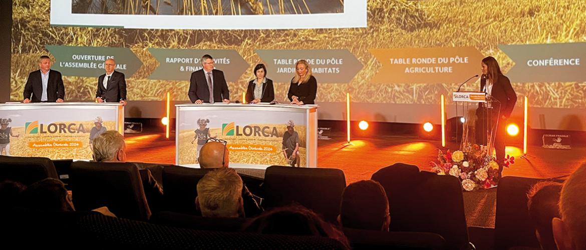 Deux tables rondes étaient organisées autour d’un focus sur le pôle agricole et la diversification. Photo Yannick Derhille