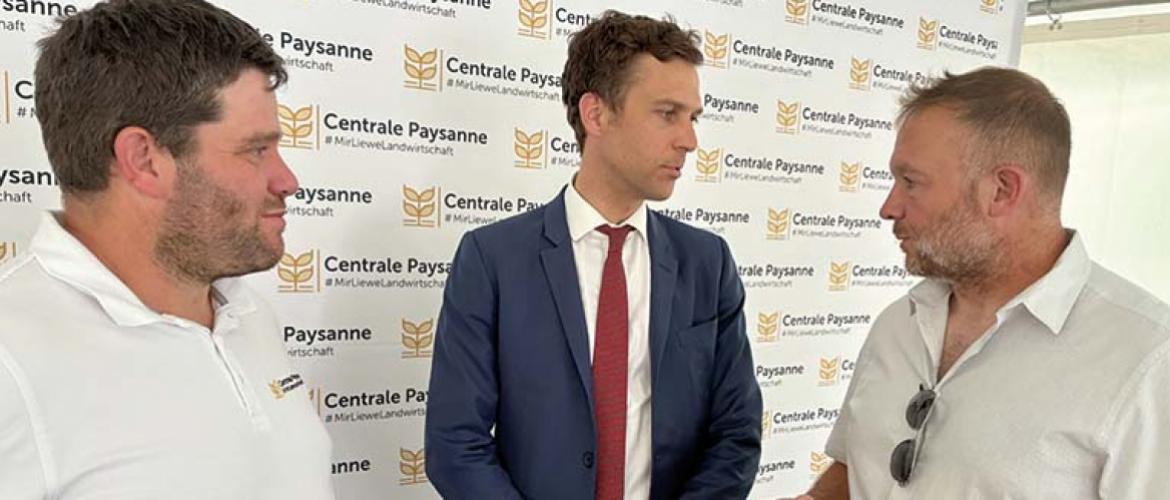 Fabrice Couturier a fait la démonstration de l’impact considérable de la taxe Macf, sur le prix des engrais et la compétitivité de l’Agriculture. Photo Pierre Divoux