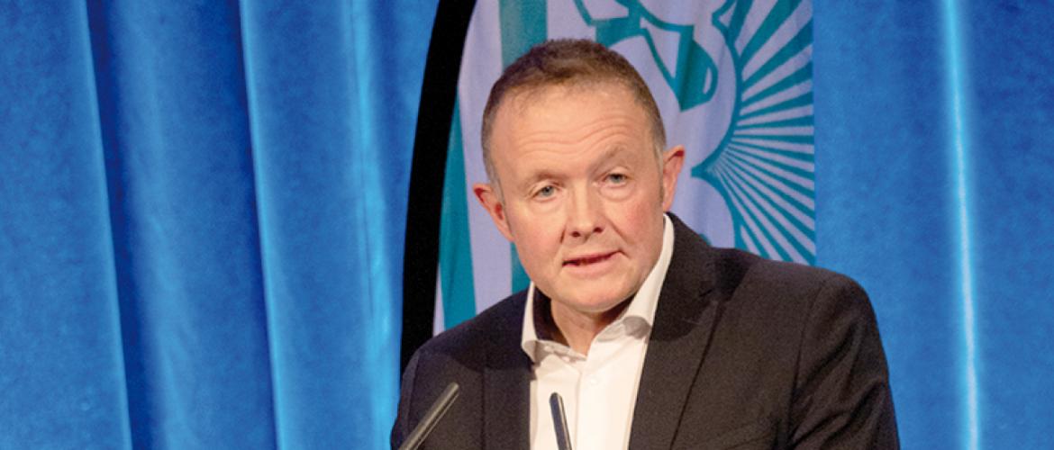 Fabrice Couturier, président de la Fdsea : «la souveraineté alimentaire est un enjeu stratégique majeur face aux tensions géopolitiques actuelles». photo Emilie Kintzinger
