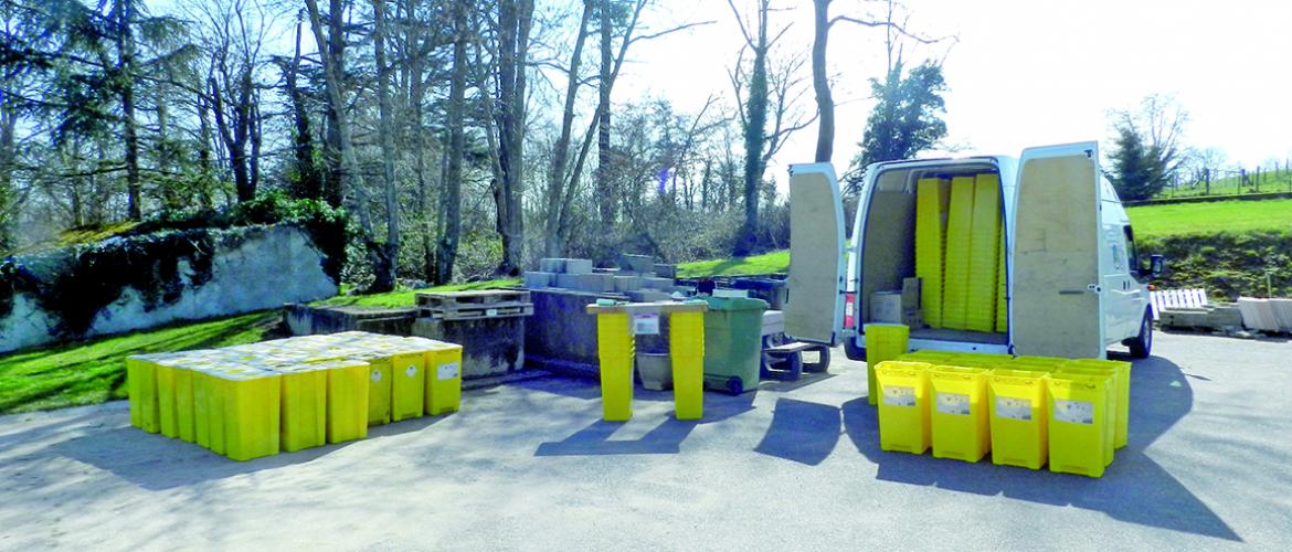 Les éleveurs sont invités à déposer leurs fûts à Dasri dans l’un des points de collecte. Photo DR