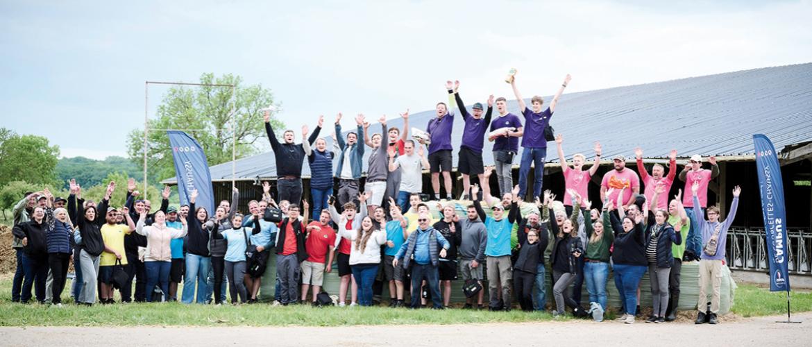 Le podium clôture une belle journée de concours. Photo lycée C-Chaussy