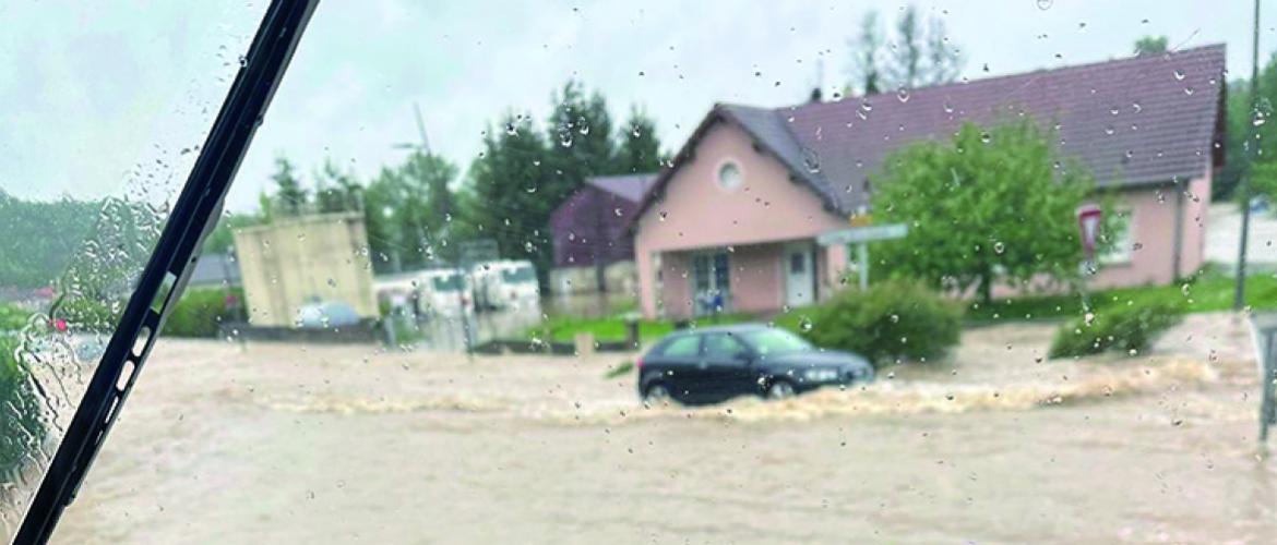 La garantie catastrophe naturelle ne fait pas partie des assurances obligatoires, elle doit être souscrite par l’assuré. Photo DR