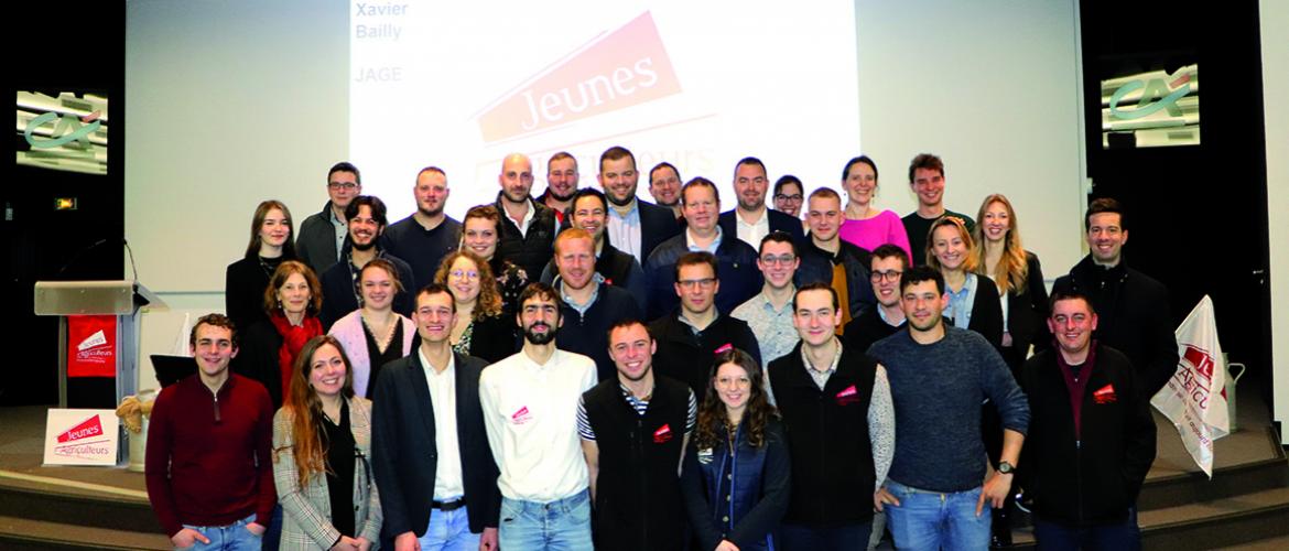 Retrouvailles des Jeunes Agriculteurs Grand Est à Metz. Photo Louise Colin