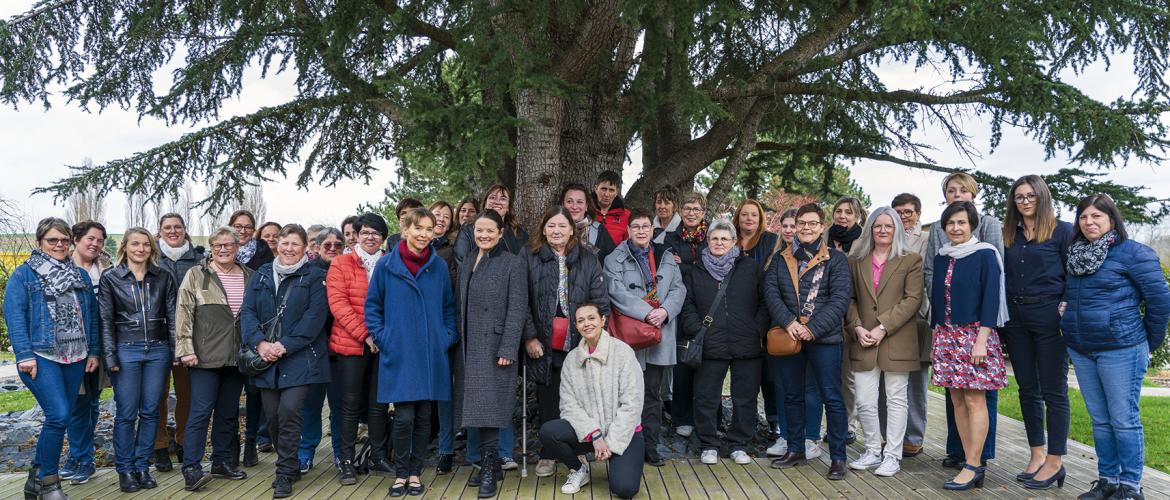 Pour la deuxième année consécutive, la coopérative agricole Lorca a mis à l’honneur ses agricultrices adhérentes à l’occasion de la Journée internationale des droits des femmes. Photo DR