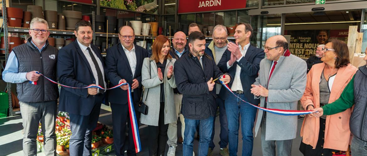 C’est un magasin totalement rénové qui a été inauguré le jeudi  6 mars à Hayange. Photo DR