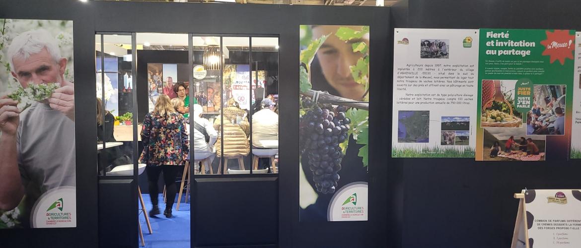 Le stand de prestige de 152 m² permettra l’accueil du public, et de multiples animations et dégustations. (Photo d’archives 2024. NM).